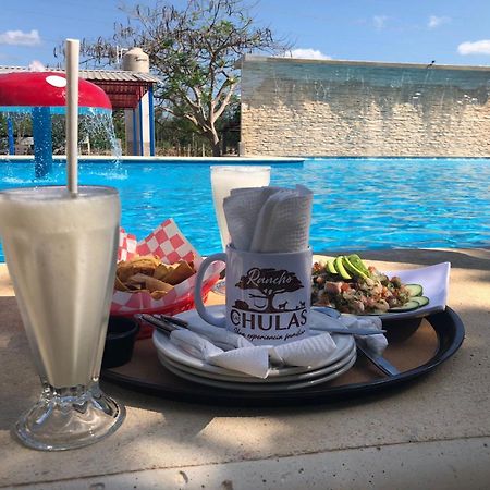 Ranch Las Chulas Hotel And Restaurant Puerto Morelos Exterior photo