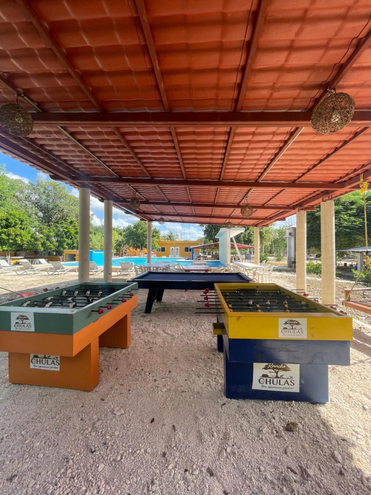 Ranch Las Chulas Hotel And Restaurant Puerto Morelos Exterior photo